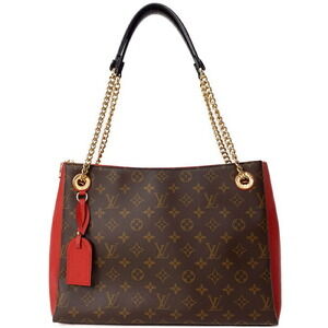 Louis Vuitton Monogram Leather Brown Surenne Chain Shoulder Bag